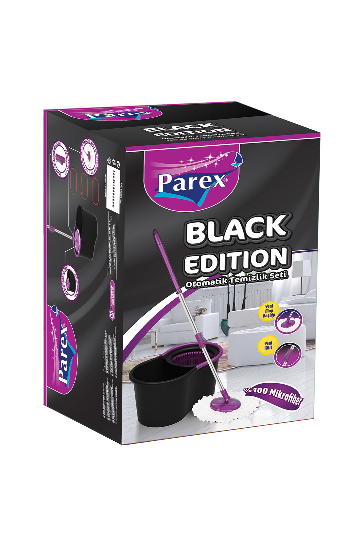 Parex Black Edition Otomatik Temizlik Seti-