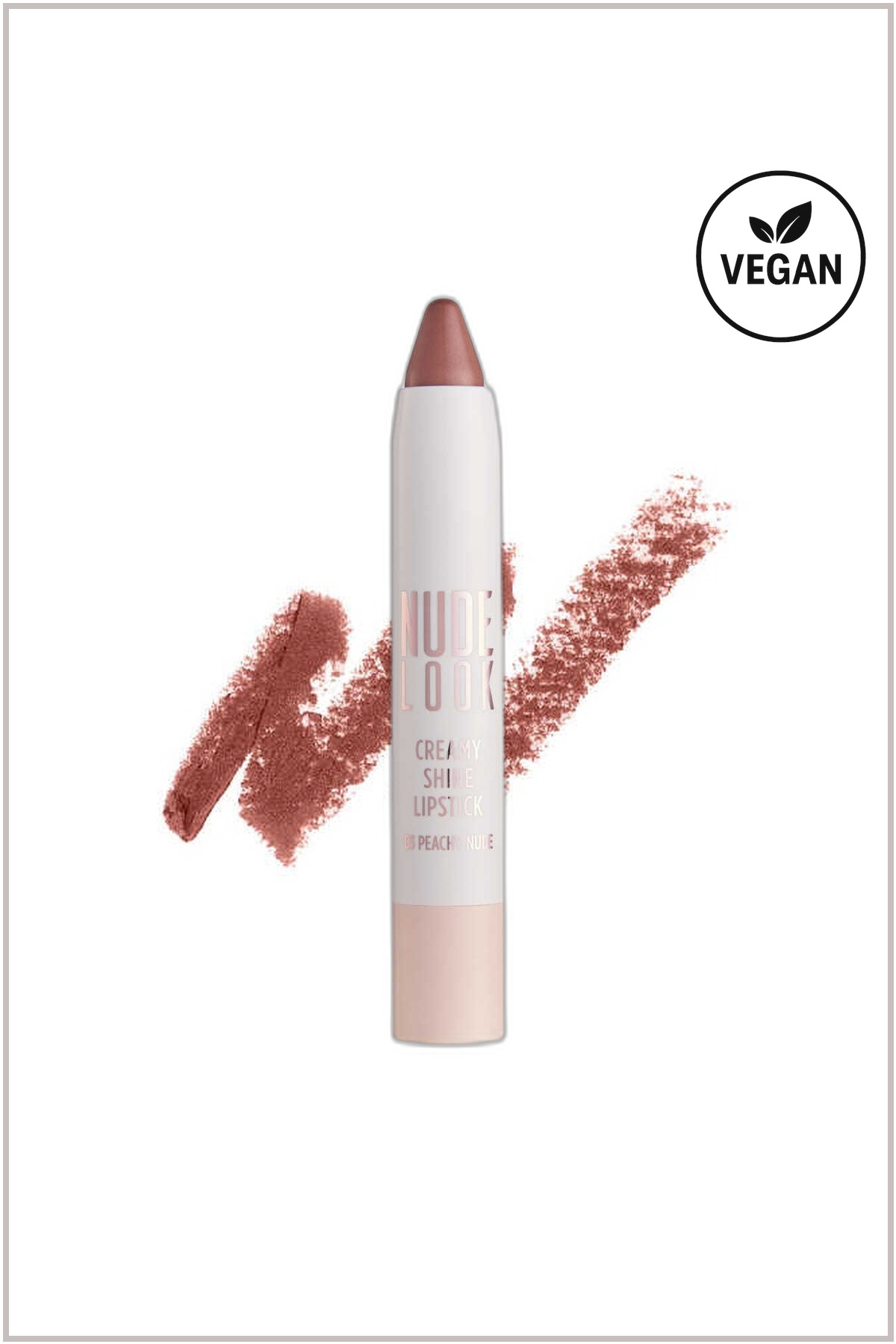 GOLDEN ROSE NUDE LOOK CREAMY SHİNE LİPSTİCK NO: 03-