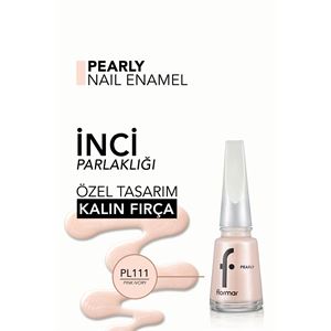 FLORMAR SEDEFLİ PARLAK OJE (PEMBE) - PL111-