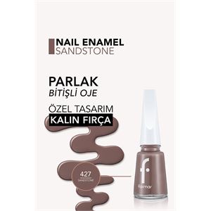 FLORMAR OJE YENİ MAXİ BRUSH 427 SANDSTONE-