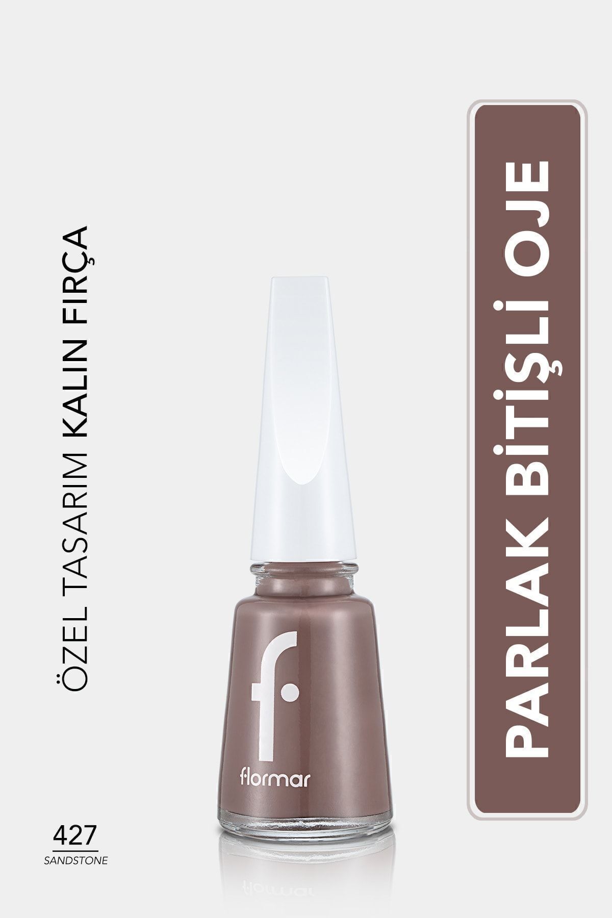 FLORMAR OJE YENİ MAXİ BRUSH 427 SANDSTONE-