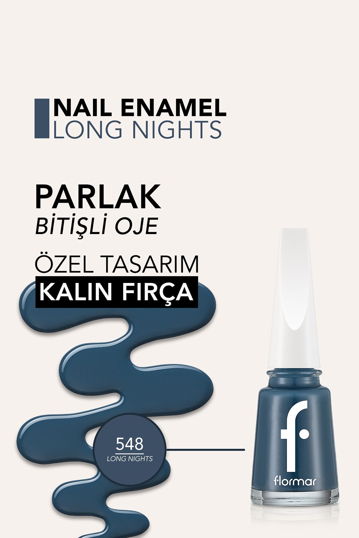 FLORMAR OJE - FLORMAL NAİL ENAMEL 548-