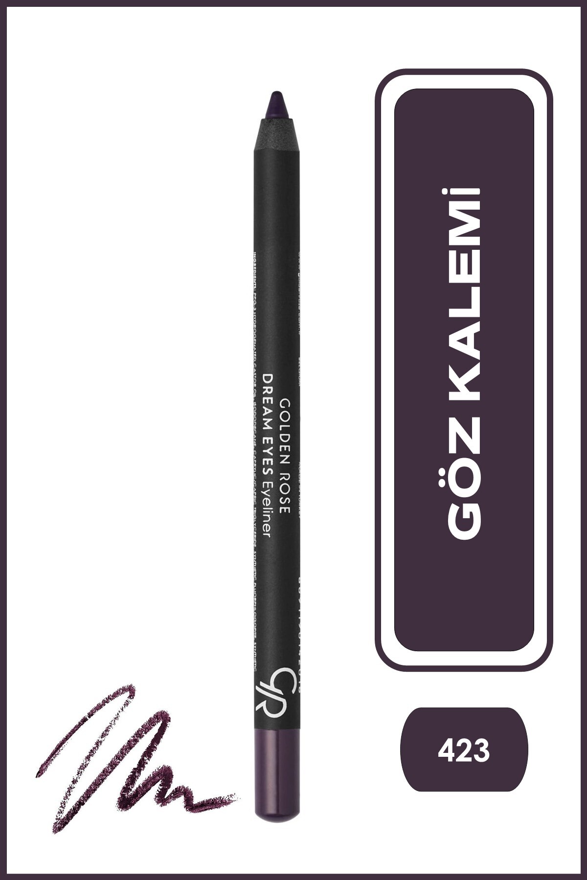 GOLDEN ROSE DREAM EYES EYELİNER NO:423 BORDEUX - G-