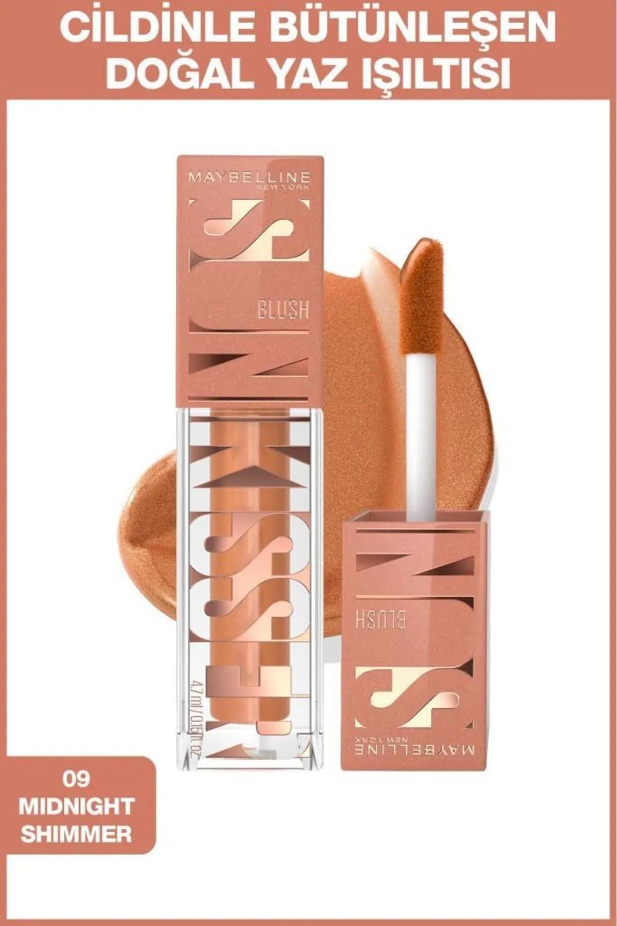 Maybelline New York Sunkisser Likit Allık- 09 Midn-