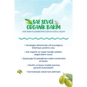 WEE BABY ORGANİK BEBEK LOSYONU 200 ML-