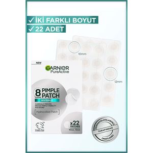 Garnier Pimple Patch 22'li Sivilce Bandı / Hidrokolloid Bant / Akne Karşıtı 22li Bant-