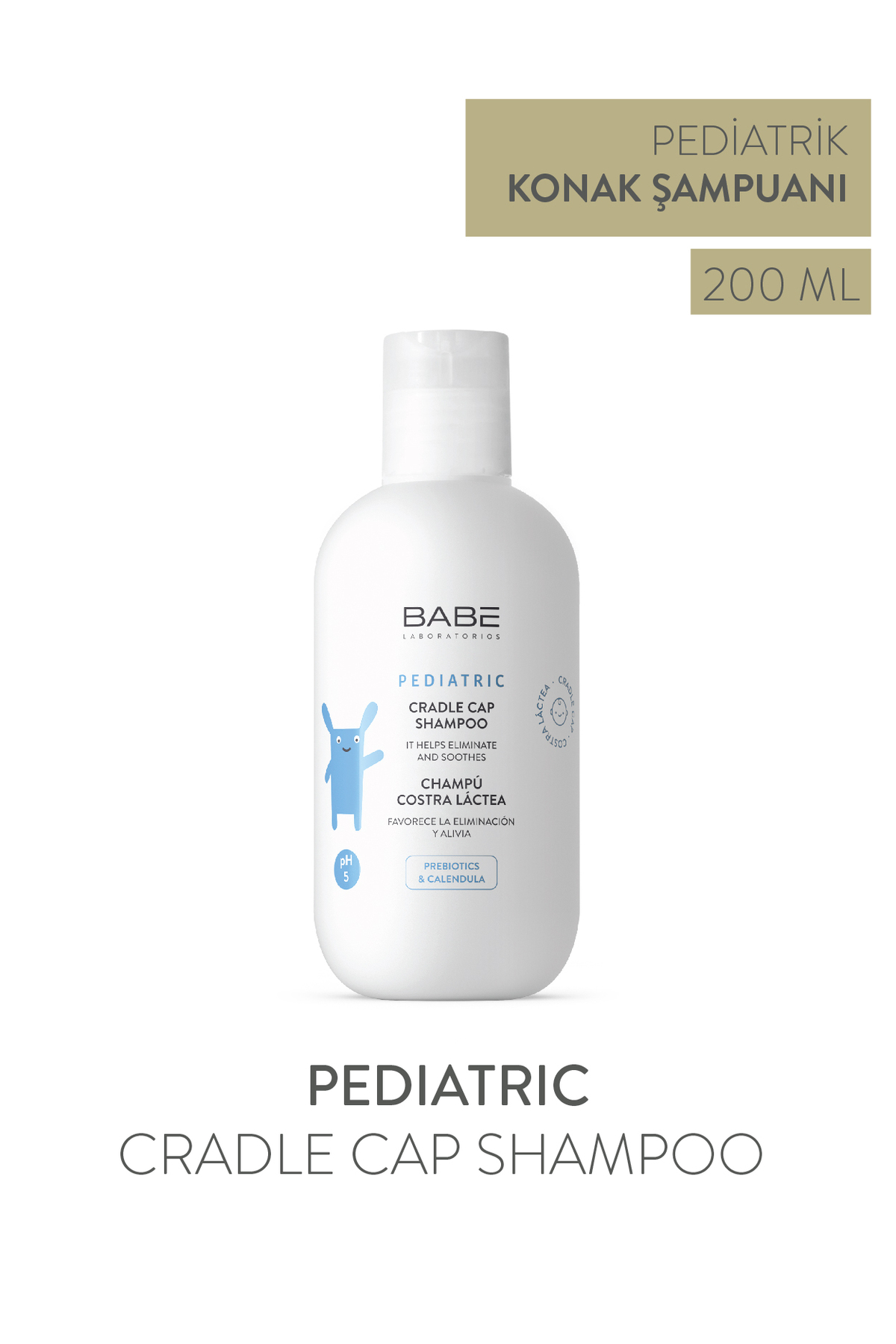 Babe Laboratorios Cradle Cap Pediatrik Bakım Şampu-