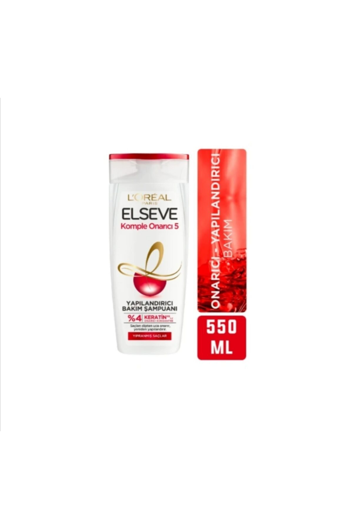 Elseve Yapılandırıcı Bakım Şampuanı 550 ml-