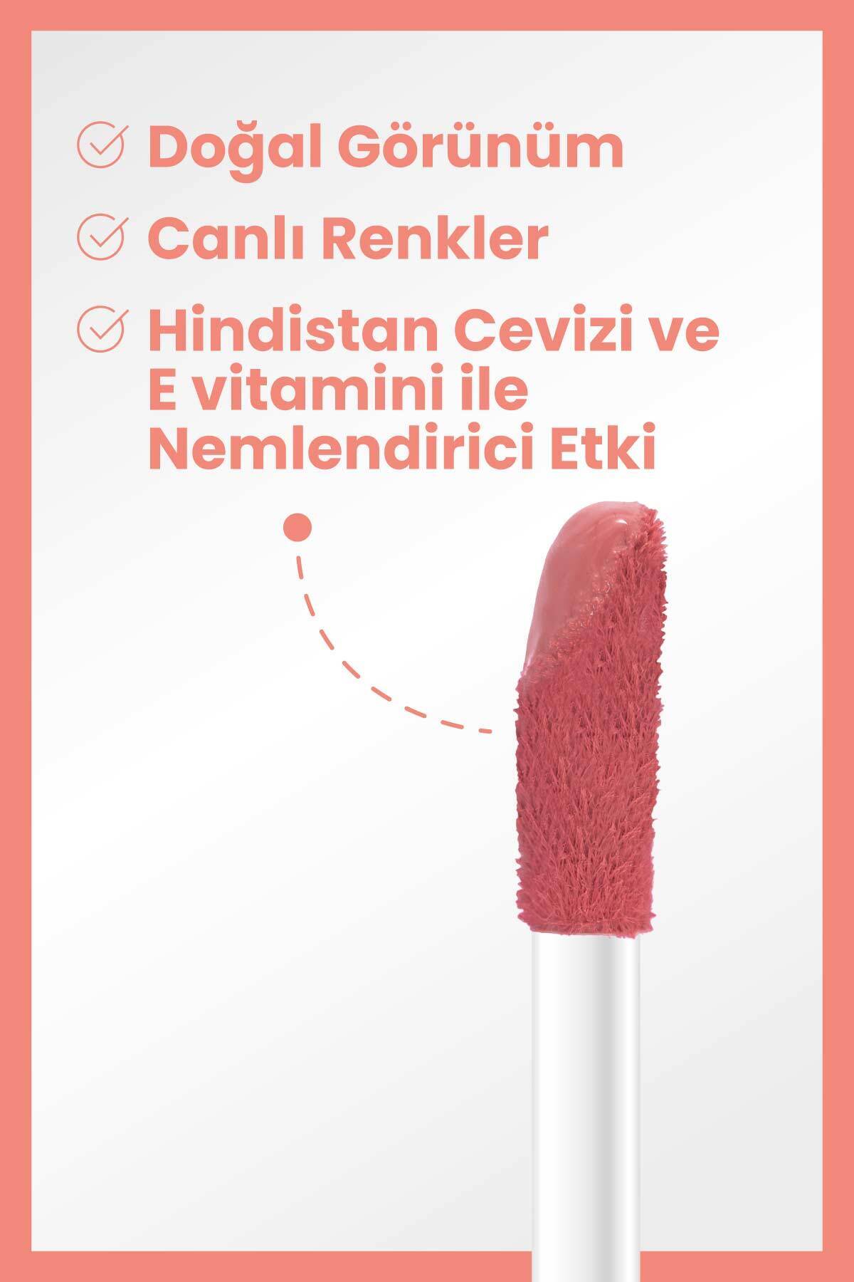 Golden Rose Smart Cheek Liquid Blush No: 107 - Likit Allık --