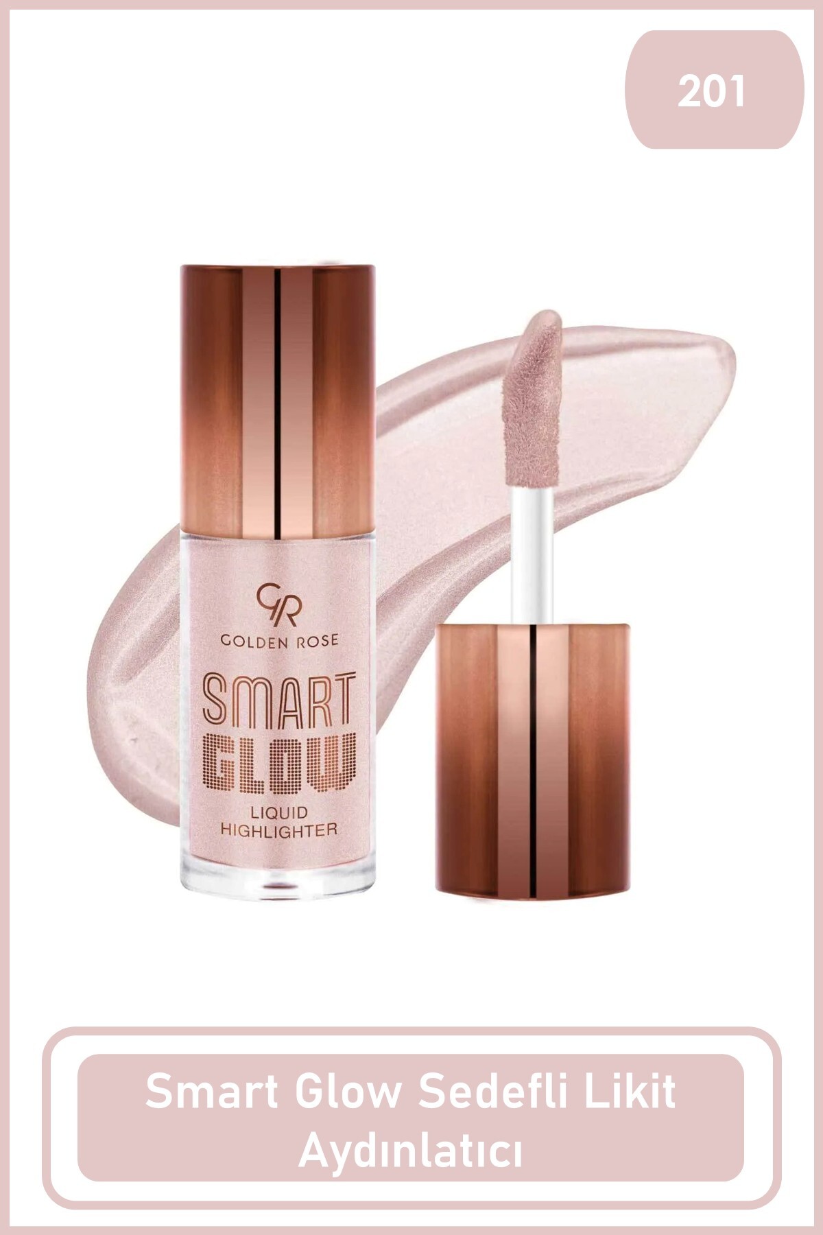 Golden Rose Smart Glow Liquid Highlighter No : 201 - Likit Aydınlatıcı-