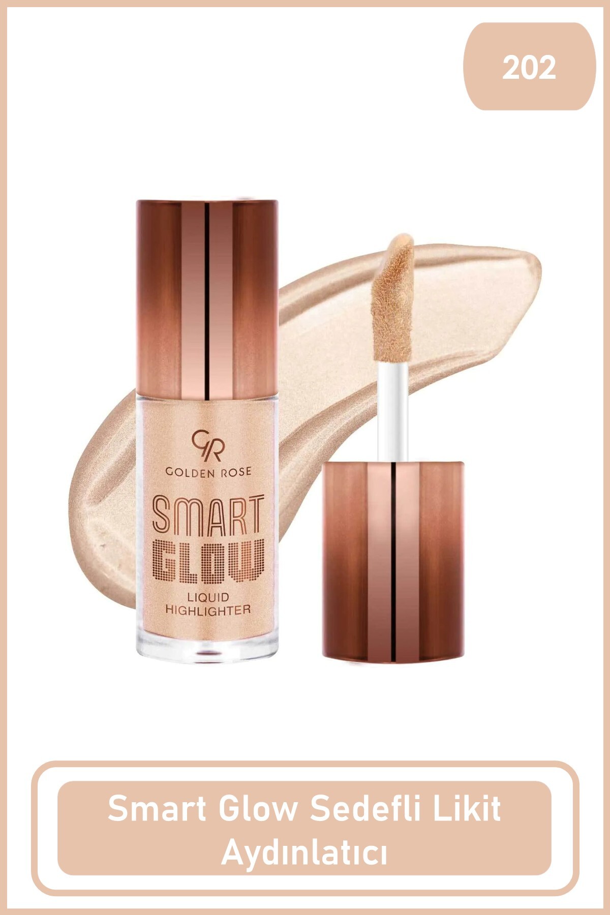 Golden Rose Smart Glow Liquid Highlighter No : 202 - Likit Aydınlatıcı --