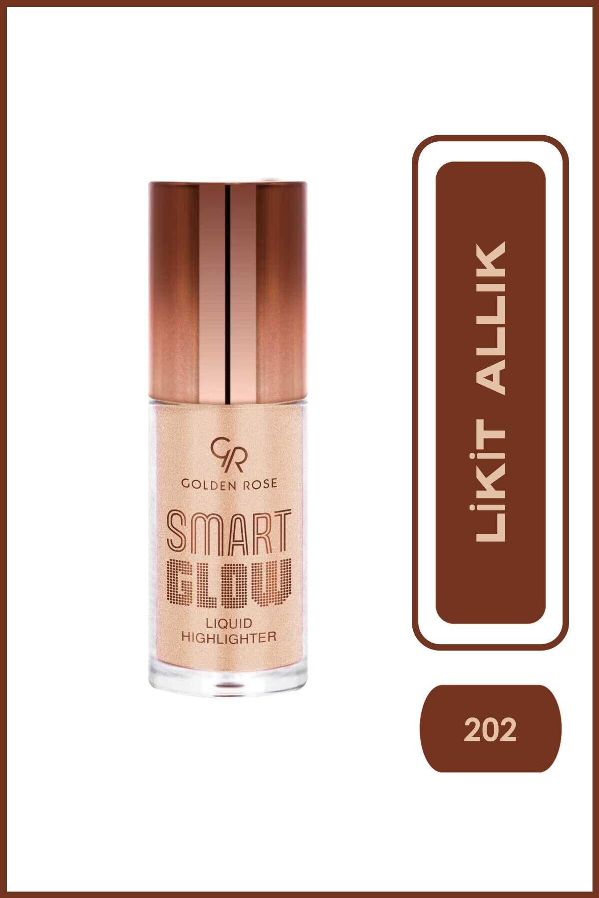 Golden Rose Smart Glow Liquid Highlighter No : 202 - Likit Aydınlatıcı --