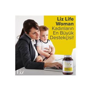 Liz Life Woman 30 Kapsül | Kadınlar Için Günlük Vitamin Ve Mineral Takviyesi-