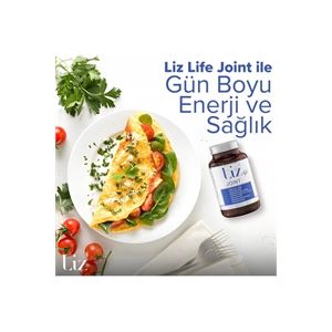 Liz Life Joint 90 Tablet | Eklem Desteği, Glukozamin, Kondroitin, Kolajen Ve Msm Takviyesi-