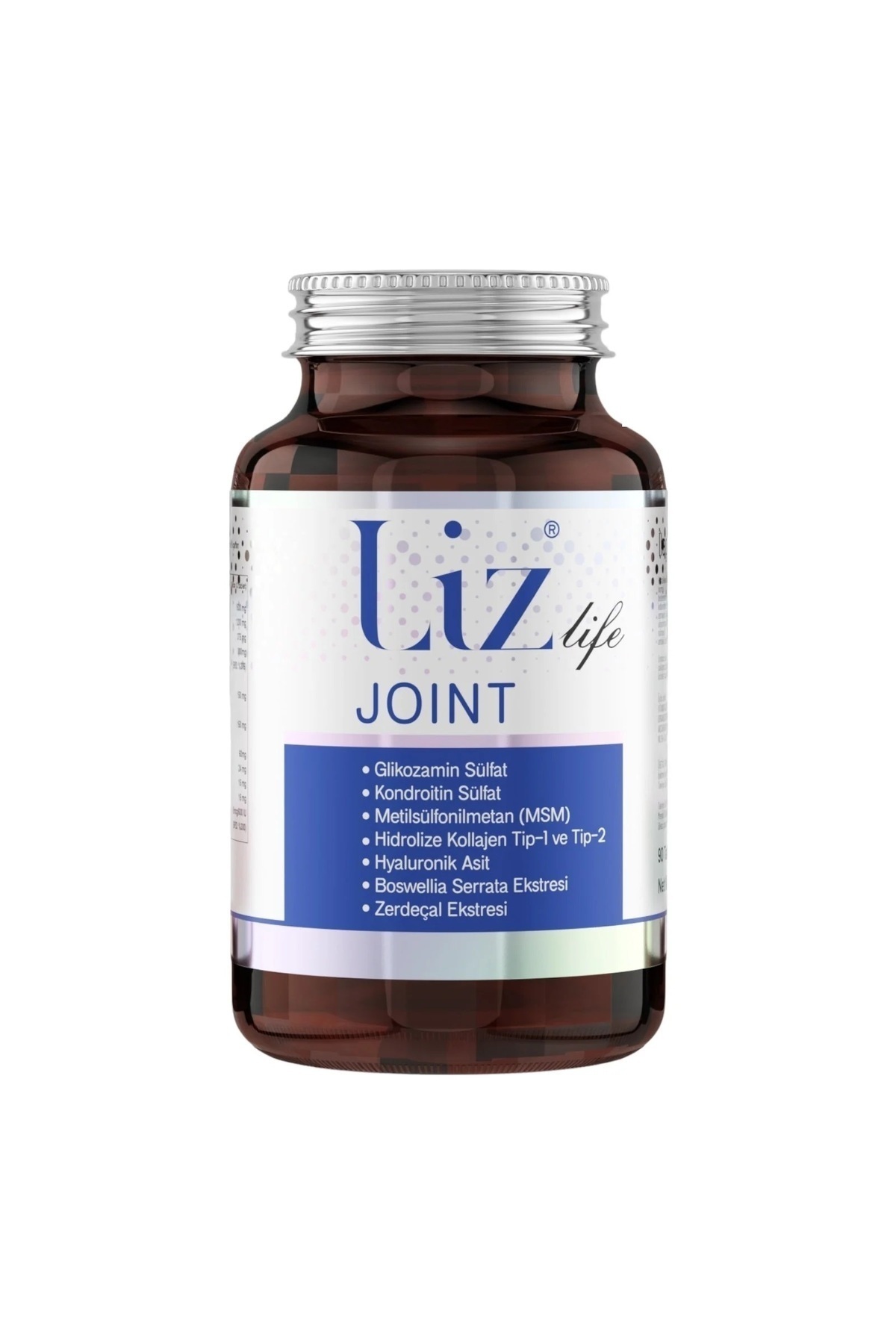 Liz Life Joint 90 Tablet | Eklem Desteği, Glukozamin, Kondroitin, Kolajen Ve Msm Takviyesi-