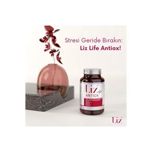 Liz Life Antiox 30 Kapsül | Nmn, Koenzim Q10, Glutatyon Ve C Vitamini Içeren Güçlü Antioksidan-