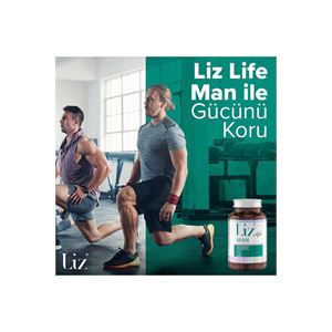 Liz Life Man 30 Kapsül | Erkeklere Özel Günlük Multivitamin Takviyesi-