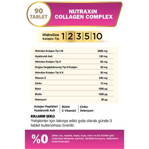 Nutraxin Collagen Beauty Complex 90 Tbl-
