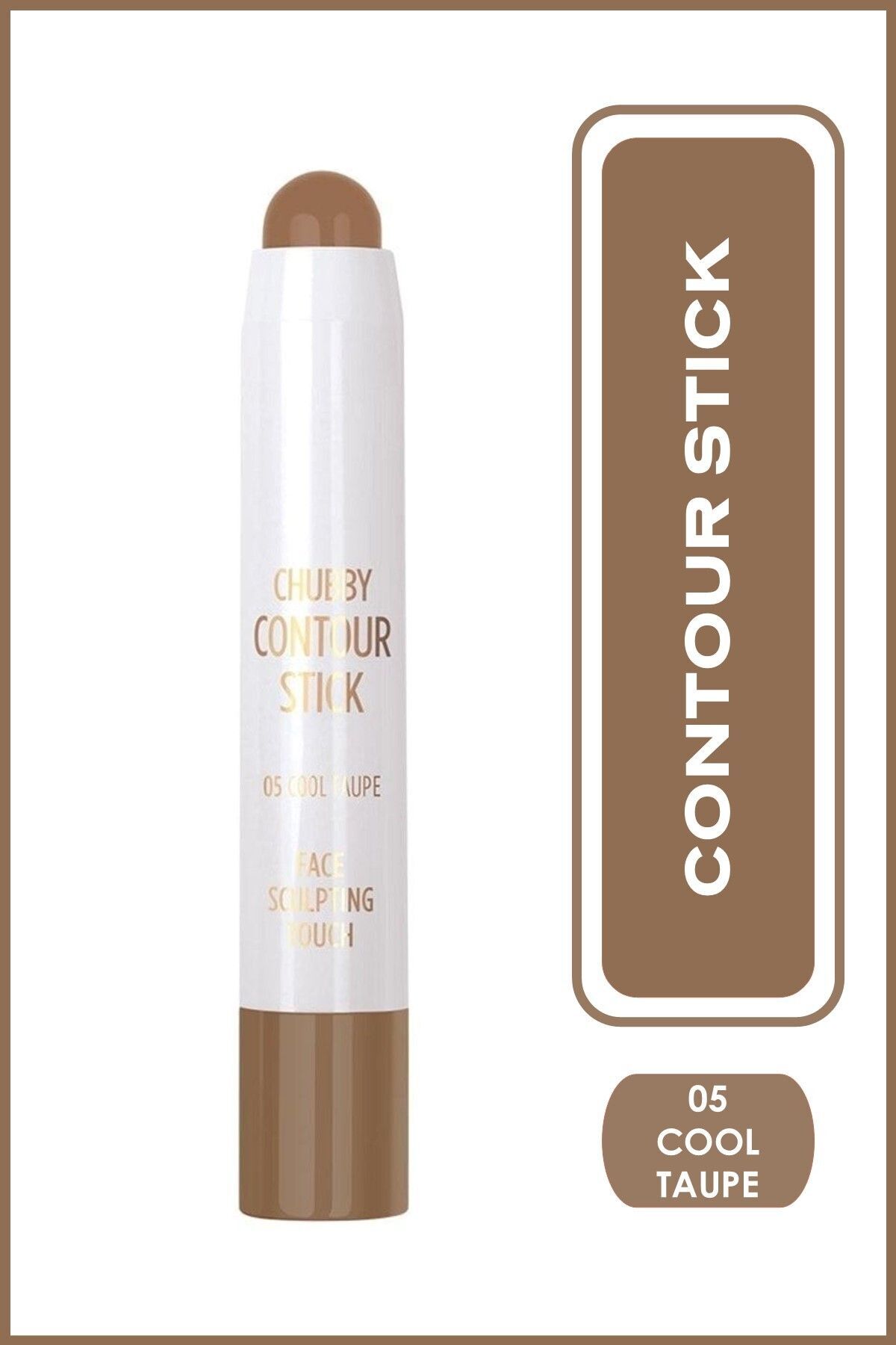 Golden Rose Chubby Contour Stick No:05 Cool Taupe-