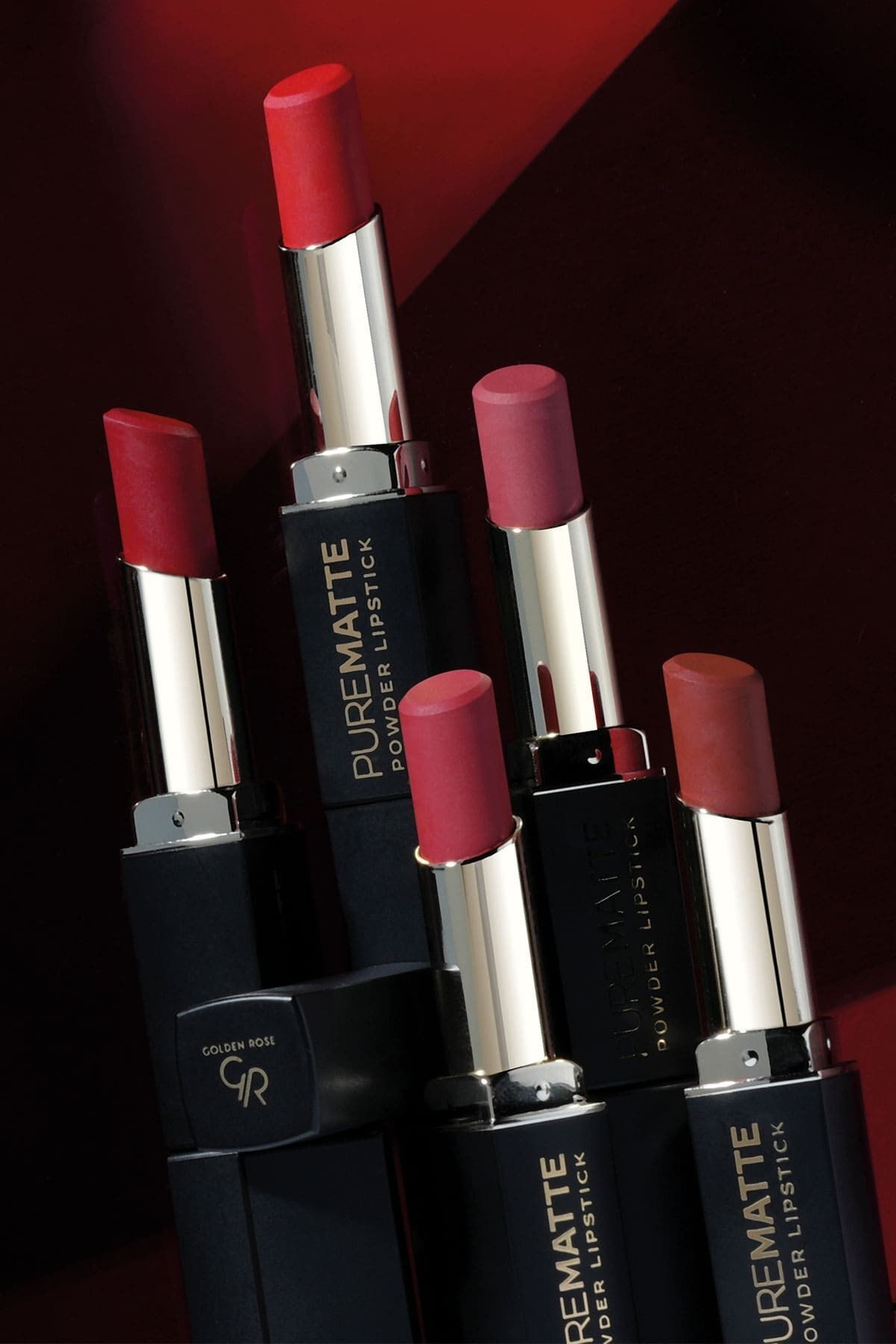 Golden Rose Pure Matte Powder Lipstick No: 103 - Pudralı Mat Ruj - 8691190533533-
