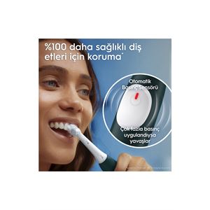 Oral-B iO 2 Şarjlı Diş Fırçası Seti 2'li – Gece Siyahı / Yeşil-