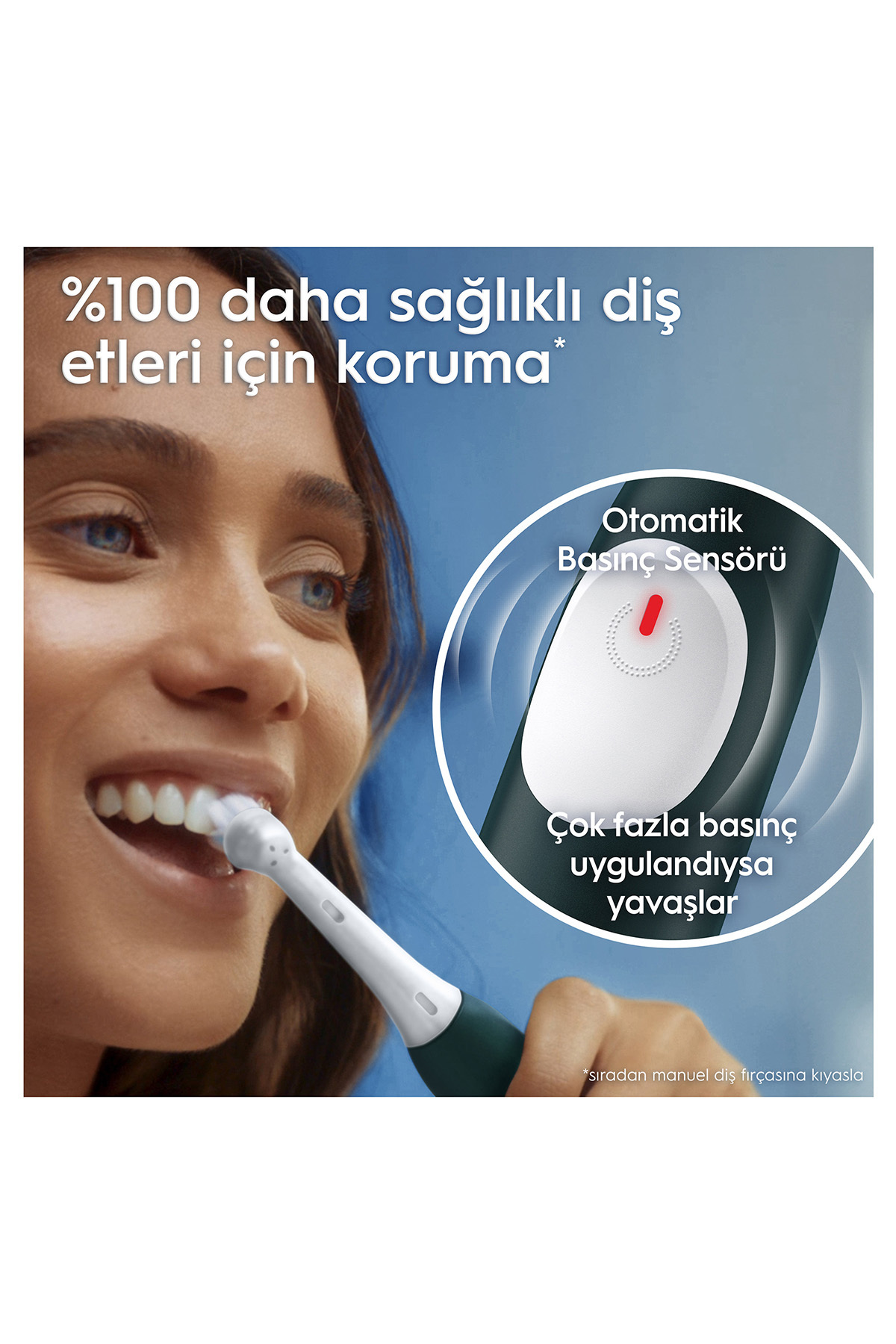 Oral-B iO 2 Şarjlı Diş Fırçası Seti 2'li – Gece Siyahı / Yeşil-