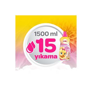 Dalin Çamaşır Yumuşatıcı 1500ml Bahar Ninnisi (BEBEKLERE ÖZEL)-