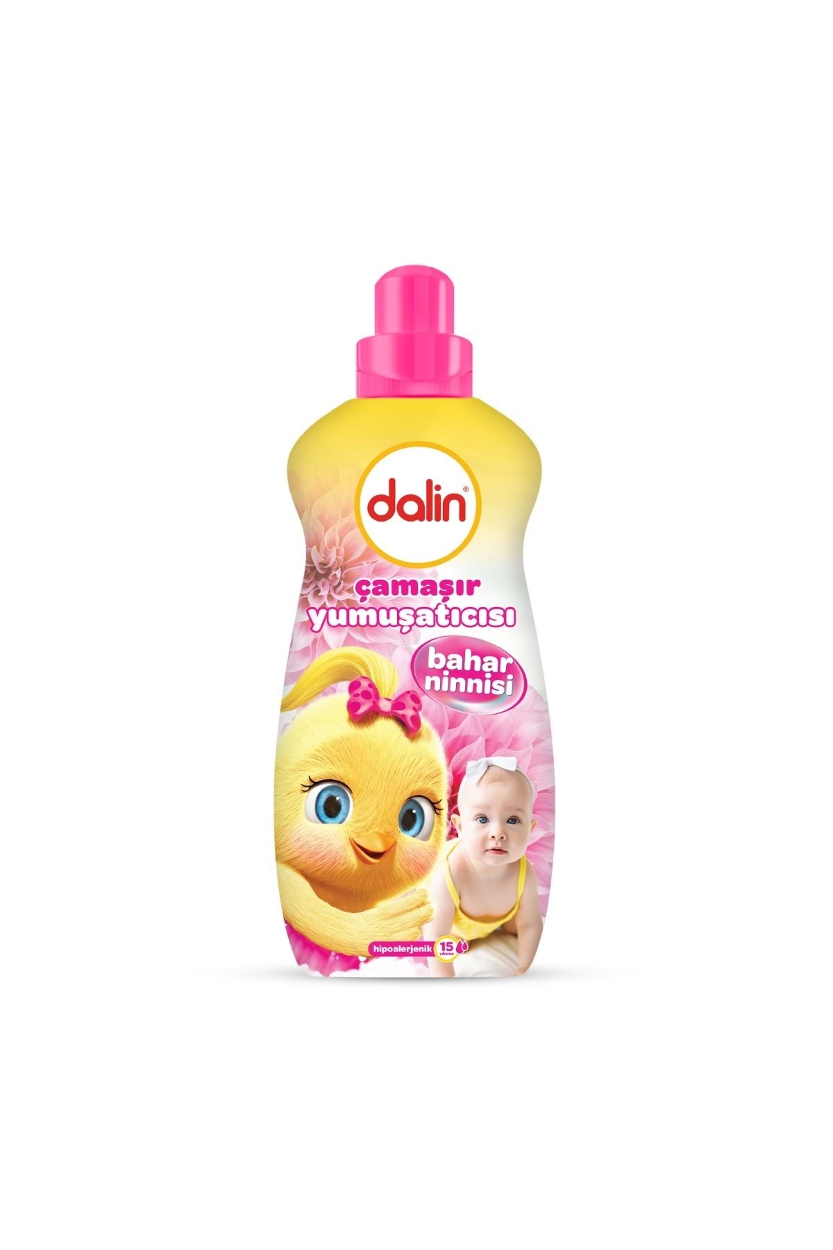 Dalin Çamaşır Yumuşatıcı 1500ml Bahar Ninnisi (BEBEKLERE ÖZEL)-