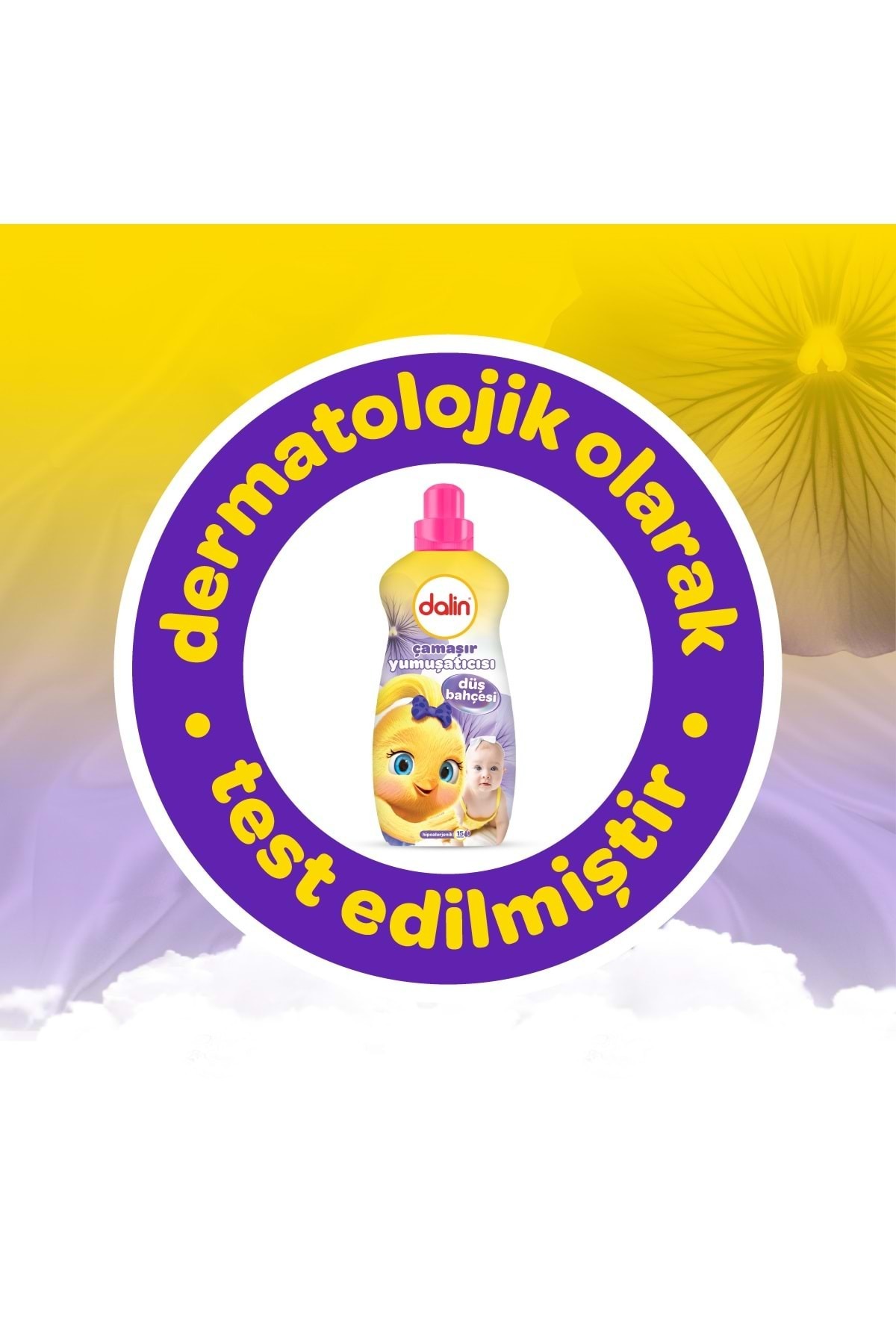 Dalin Çamaşır Yumuşatıcı 1500ml Düş Bahçesi (BEBEKLERE ÖZEL)-