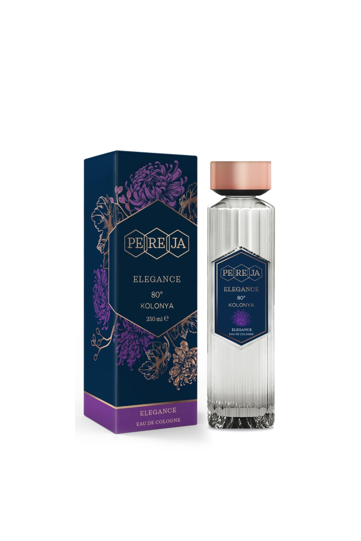 Pereja Elegans Kolonyası 250 ml Cam Şişe-