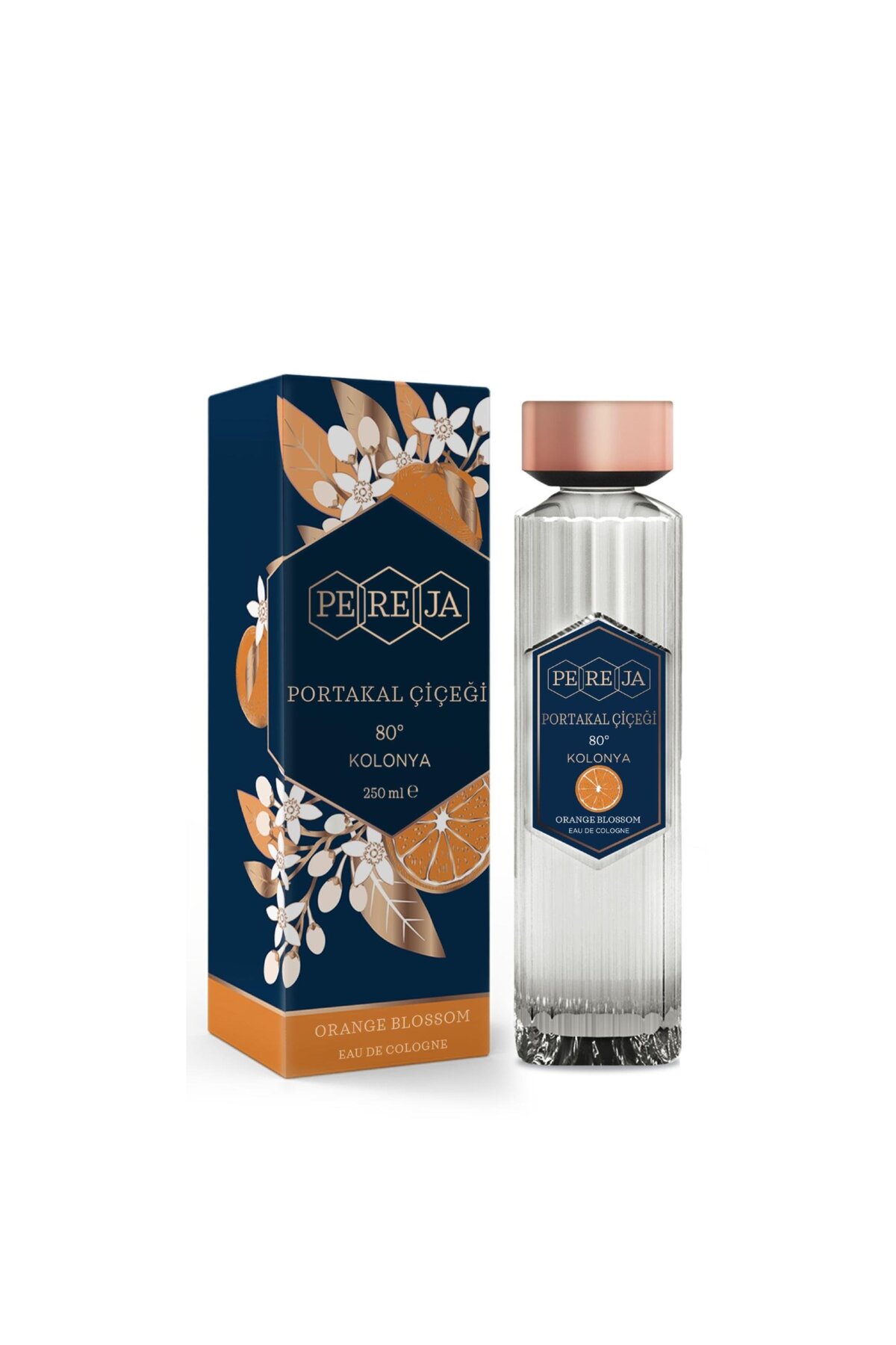 Pereja Portakal Çiçeği Kolonyası 250 ml Cam Şişe-