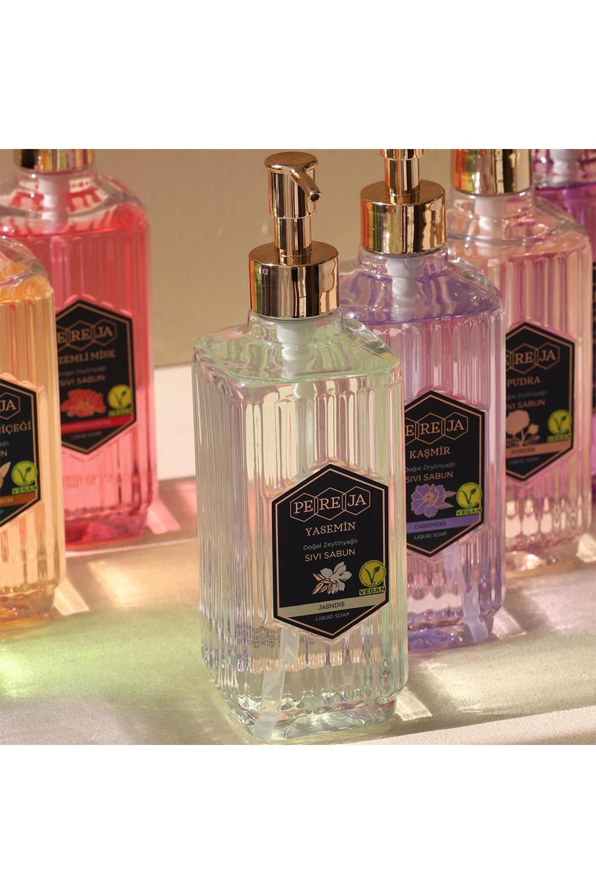 Pereja Yasemin Doğal Zeytinyağlı Sıvı Sabun 500 ml-