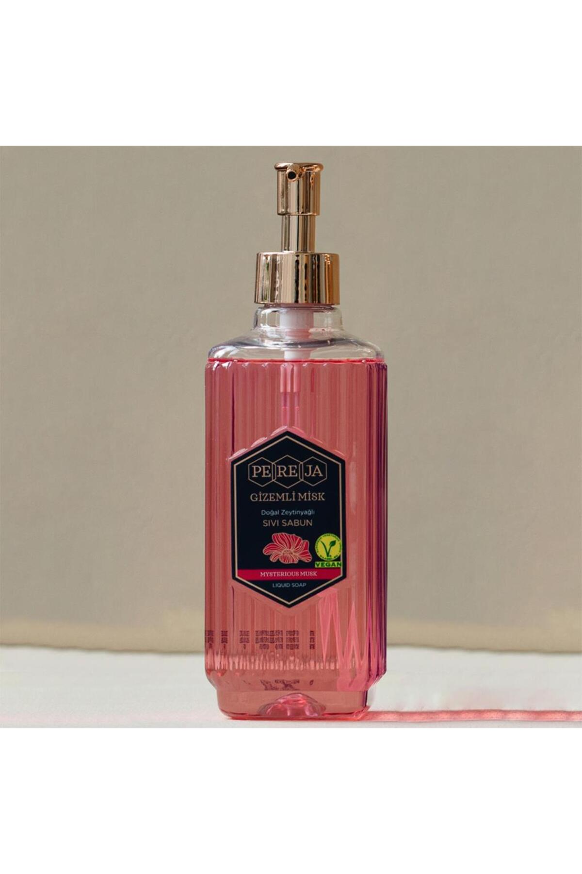 Pereja Gizemli Misk Doğal Zeytinyağlı Sıvı Sabun 500 ml-