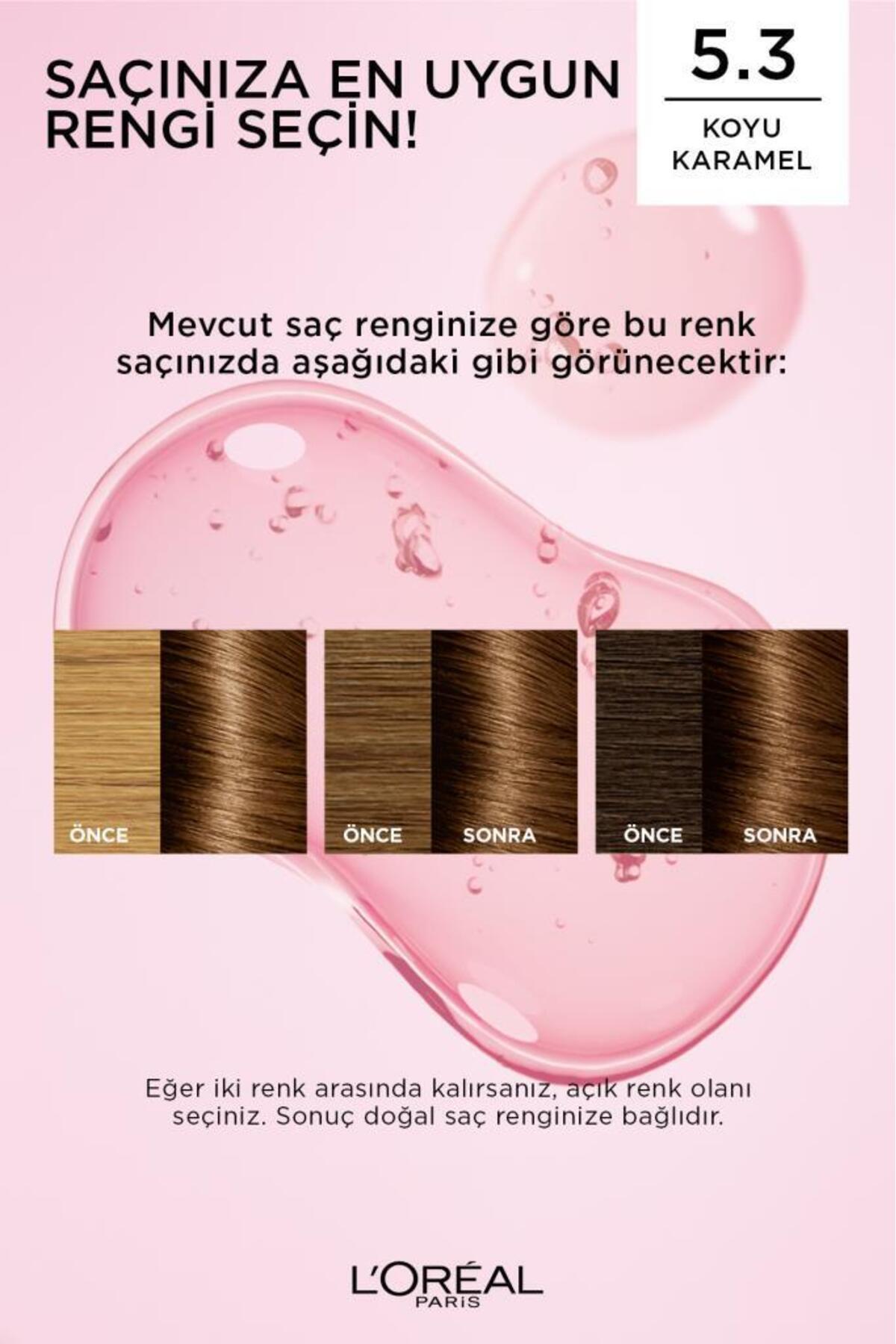 L'Oreal Paris Excellence Creme Saç Boyası 5.3 Koyu Karamel-