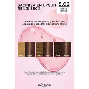 L'Oreal Paris Excellence Creme Saç Boyası 5.02 Bronz Kahve-
