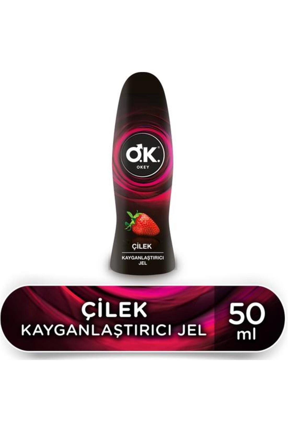 Okey Kayganlaştırıcı Jel Çilek 50 ml-