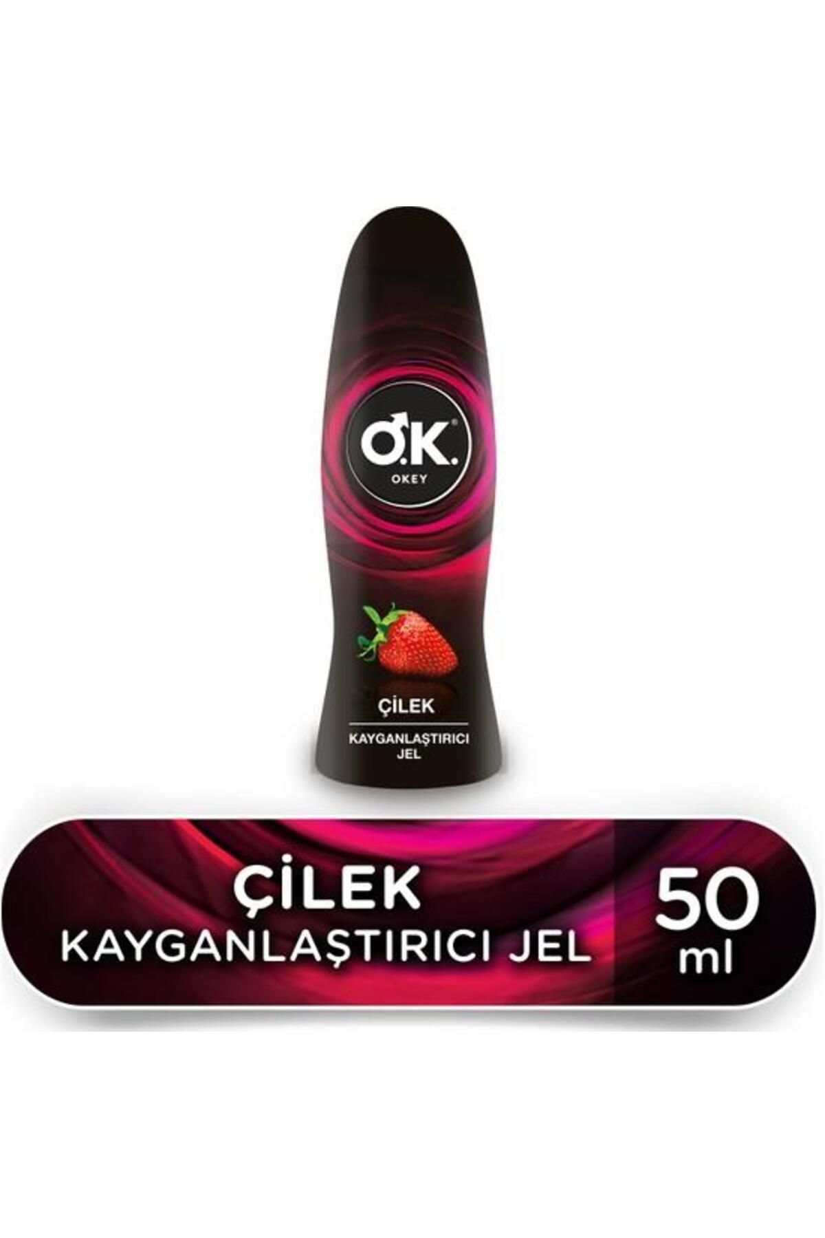 Okey Kayganlaştırıcı Jel Çilek 50 ml-