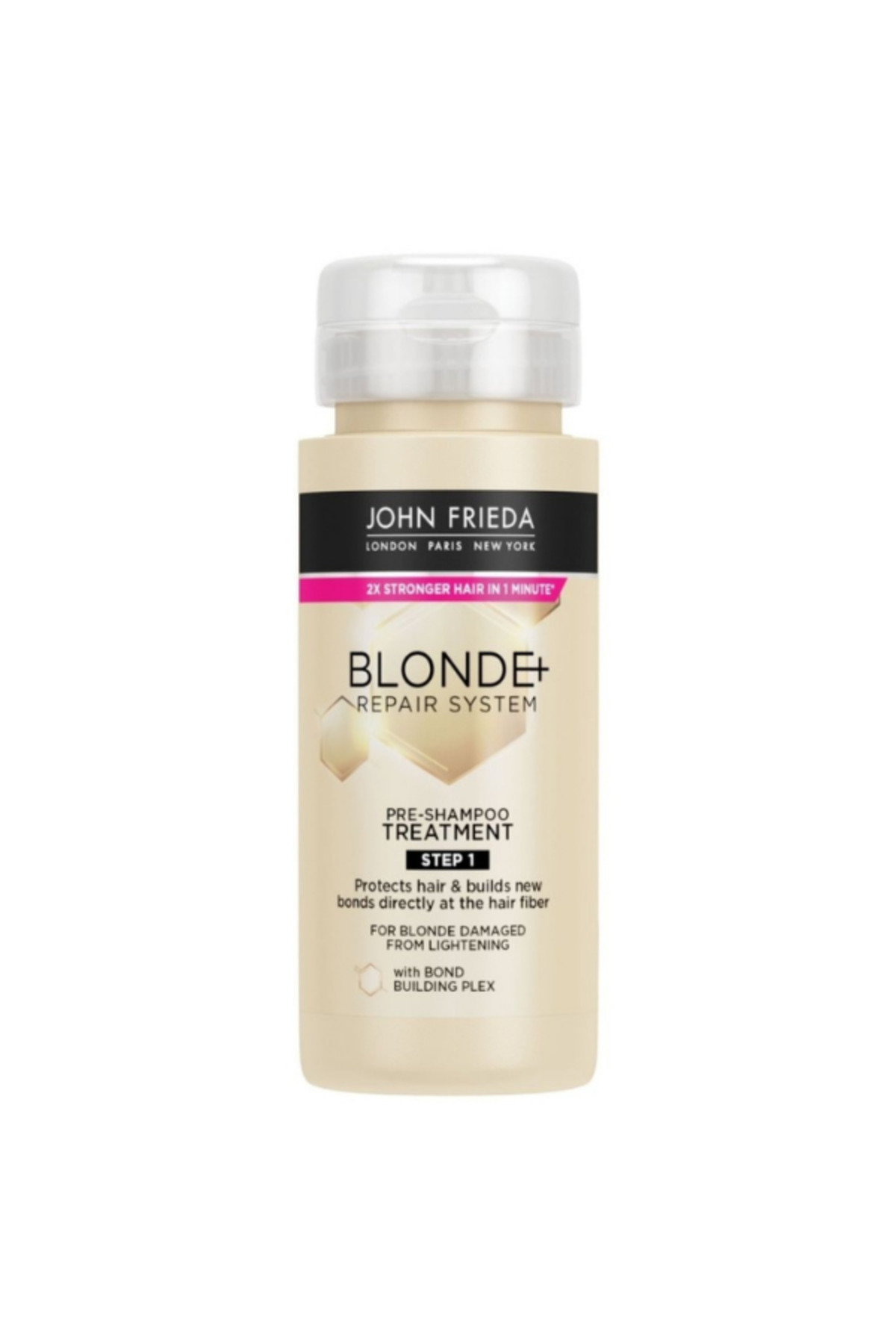 JOHN FRIEDA BLONDE+ YIKAMA ÖNCESİ BAKIM KOMPLEKSİ  maske-