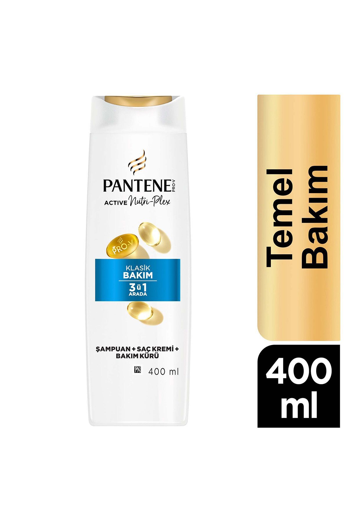 Pantene Temel Bakım 3'Ü 1 Arada Şampuan 400Ml-