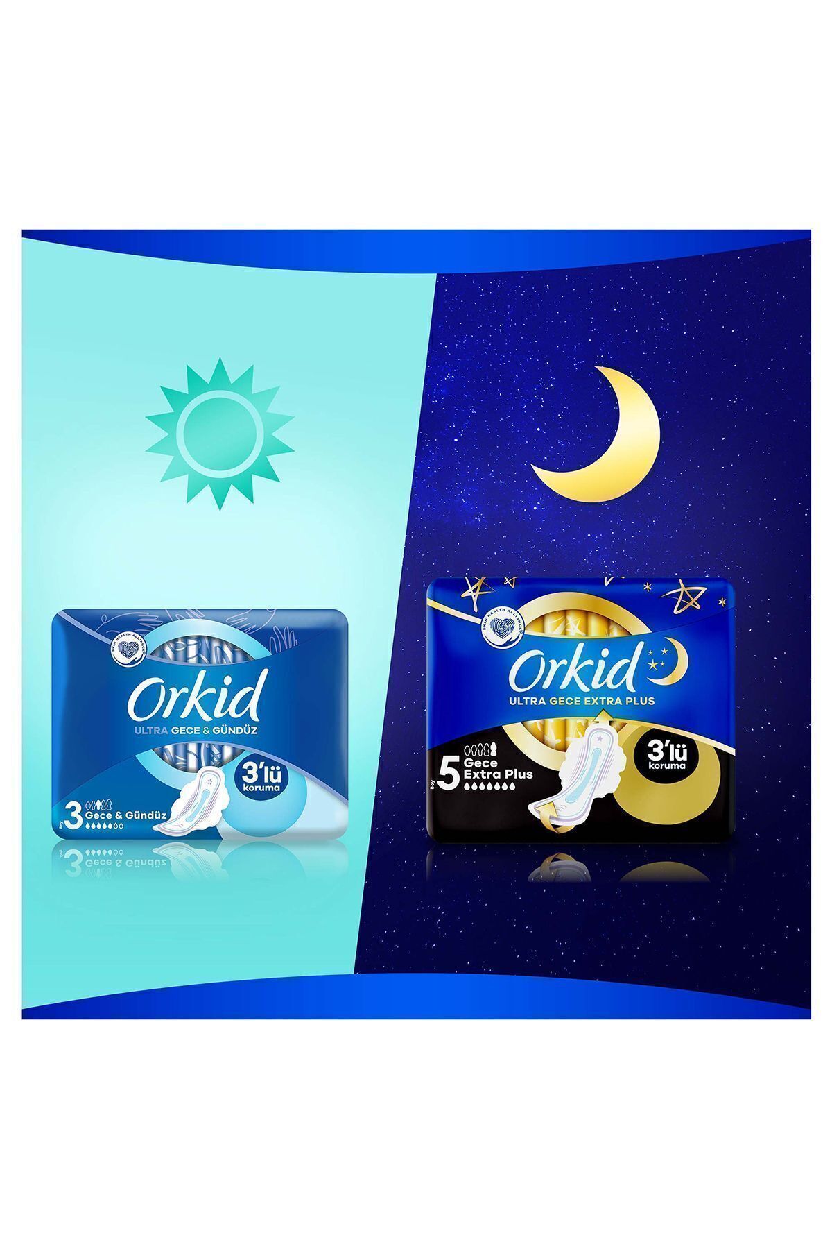 Orkid Ultra Ekstra Tekli Gece Ekstra 5li-