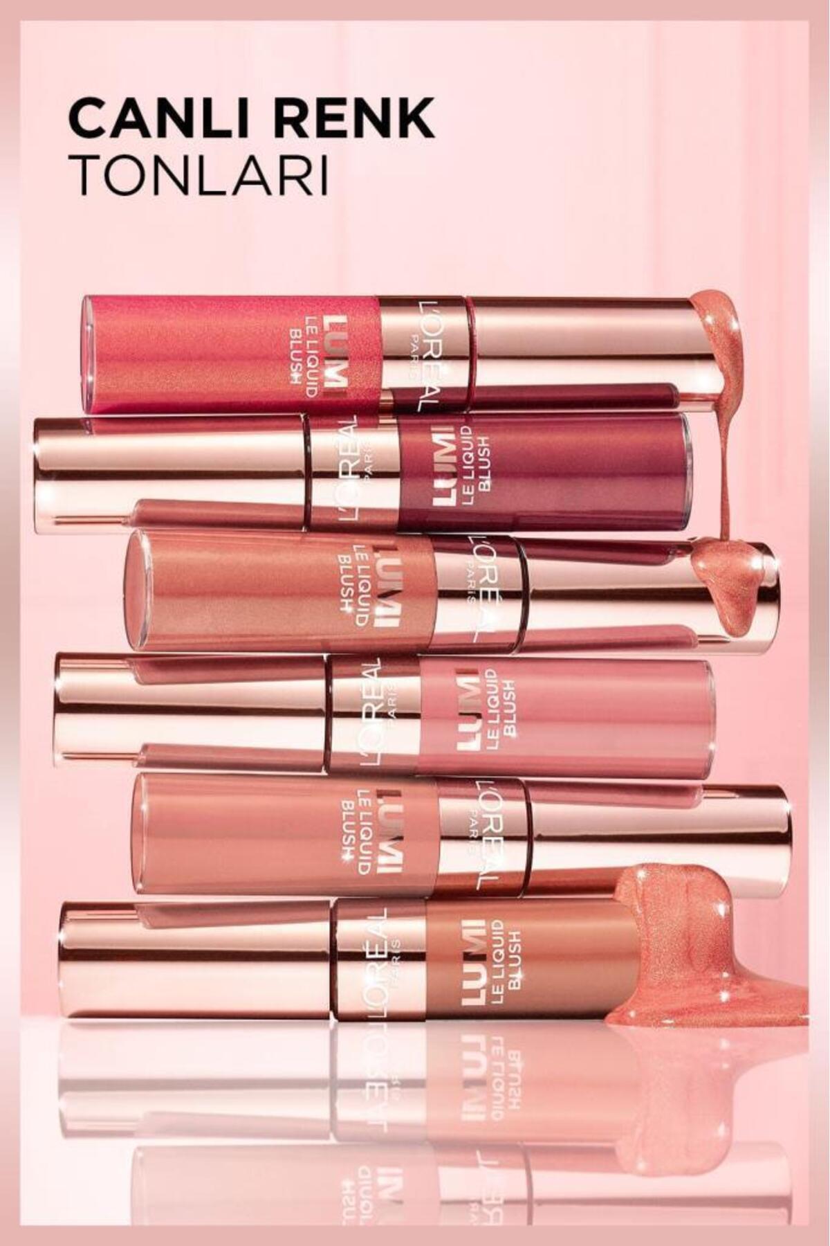 L'Oreal Paris Lumi Blush Likit Allık - 640 Glowy Rouge Paris-