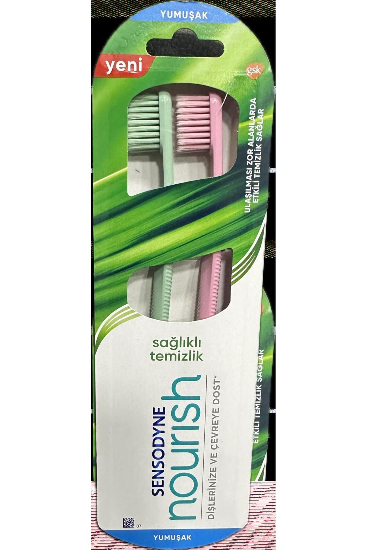 Sensodyne Nourish Sağlıklı Temizlik Diş Fırçası Yumuşak 2i-
