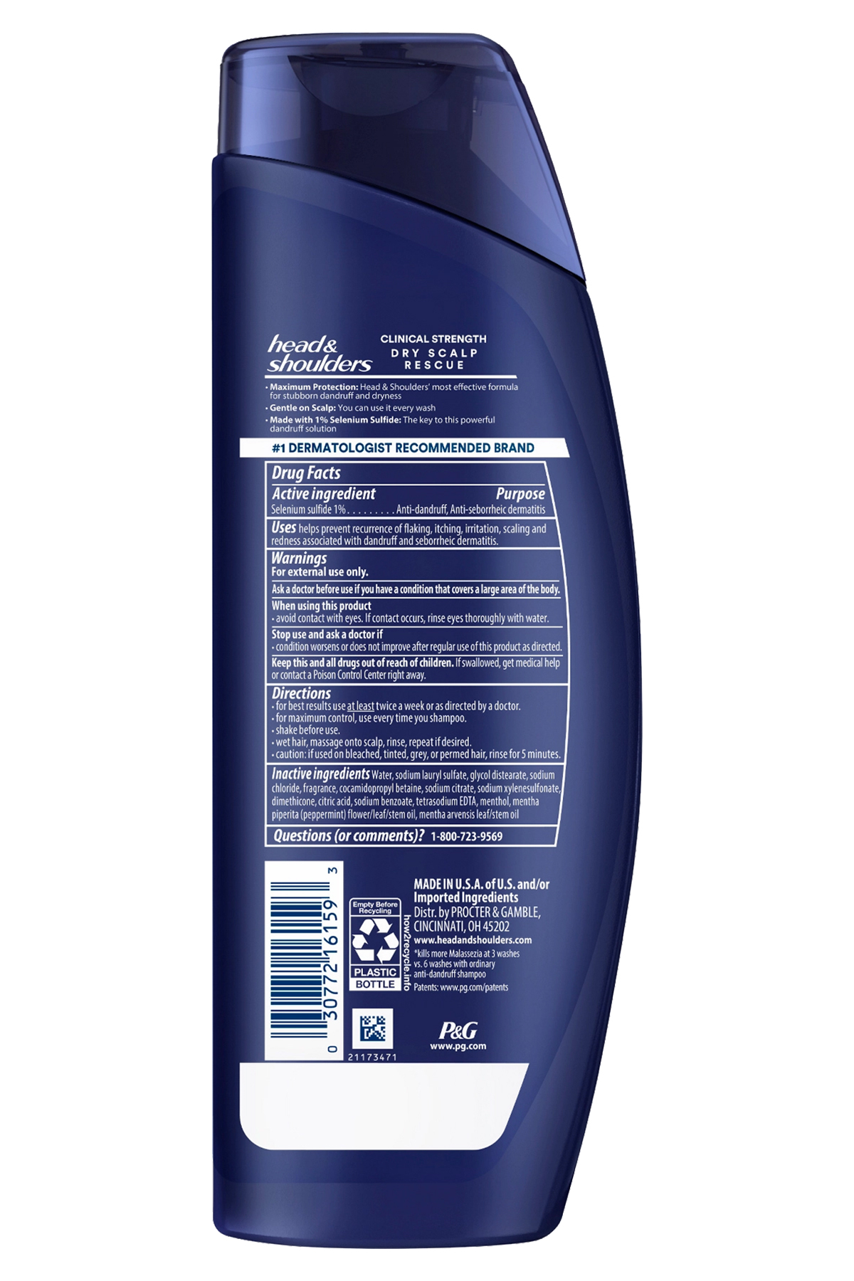 Head And Shoulders Head & Shoulders Clinical Strength Şampuan 400 ml-