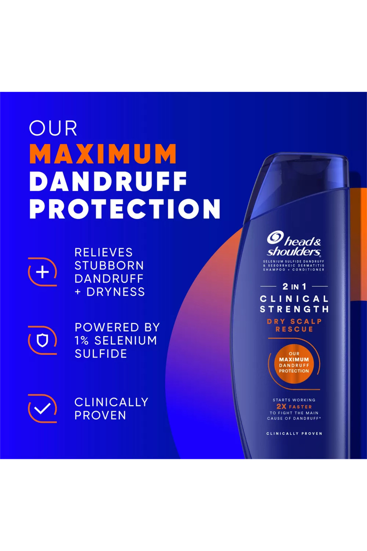 Head And Shoulders Head & Shoulders Clinical Strength Şampuan 2 si 1 arada 400 ml-