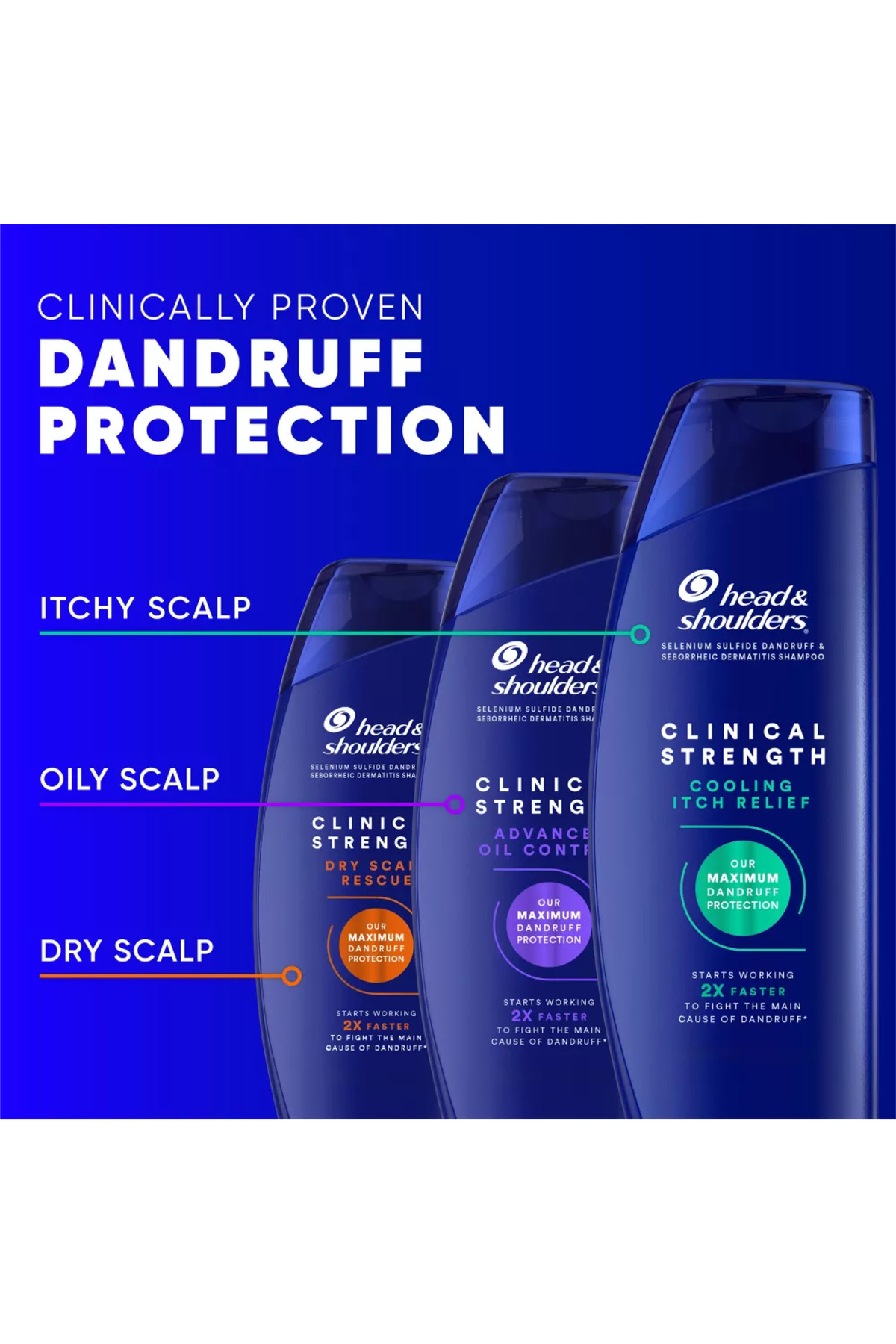 Head And Shoulders Head & Shoulders Clinical Strength Şampuan 2 si 1 arada 400 ml-