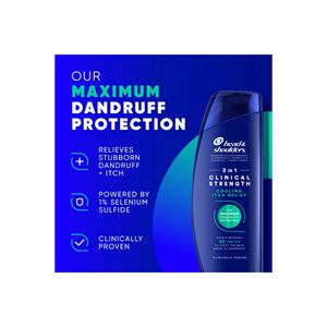 Head And Shoulders Head Shoulders Clinical Strength Intensive Itch Scalp Kepek Şampuanı 400ML-