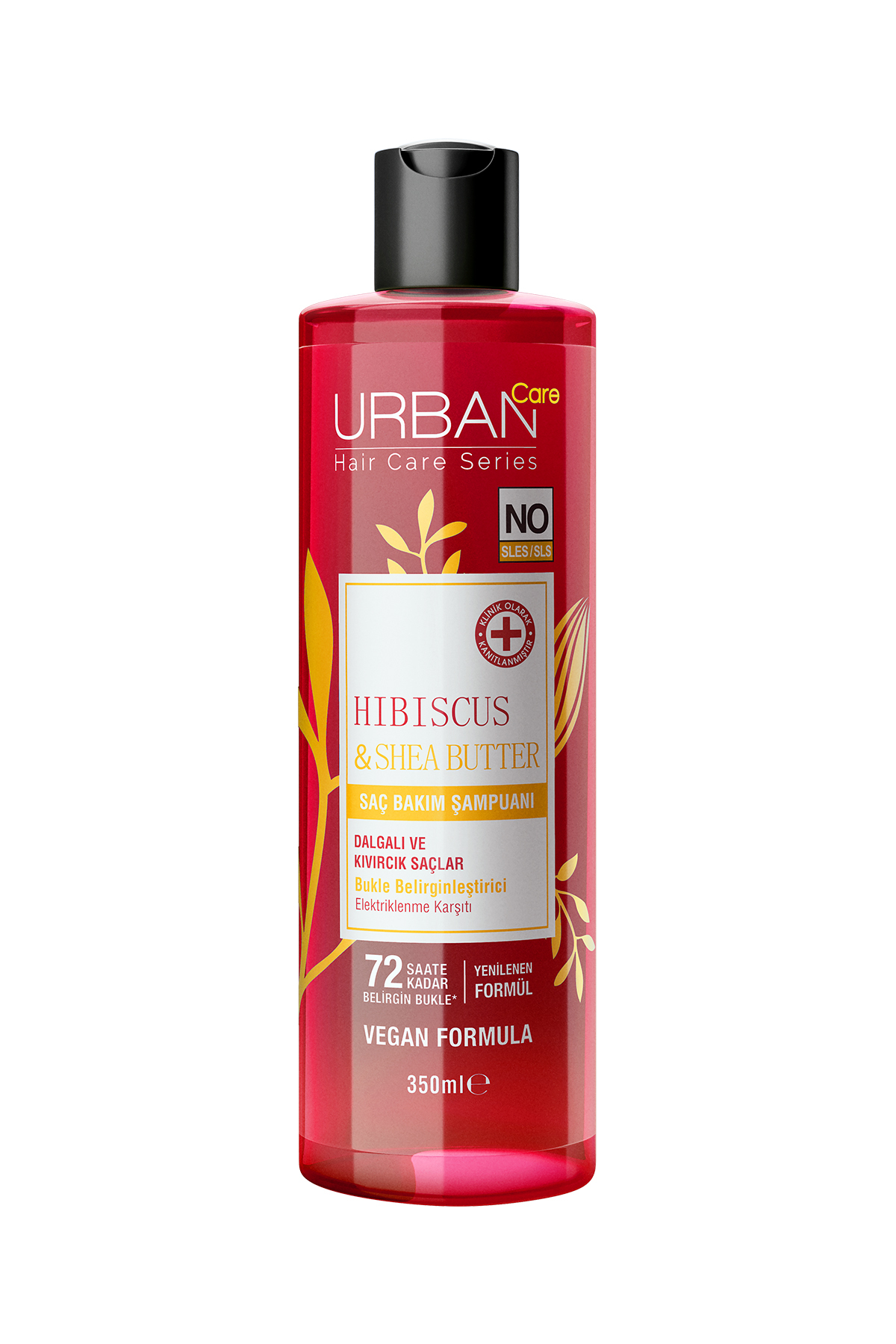 Urban Care Hibiscus & Shea Butter Bukle Belirginleştirici Saç Bakım Şampuanı-350 Ml-vegan-