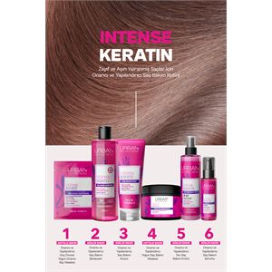 Urban Care Intense Keratin Yoğun Hasar Onarıcı Saç Bakım Şampuanı-350ml-vegan-