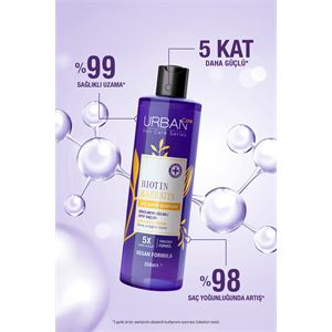 Urban Care Biotin & Keratin Dökülme Karşıtı Ve Sağlıklı Uzamaya Yardımcı Saç Bakım Şampuanı-350 Ml-vegan-