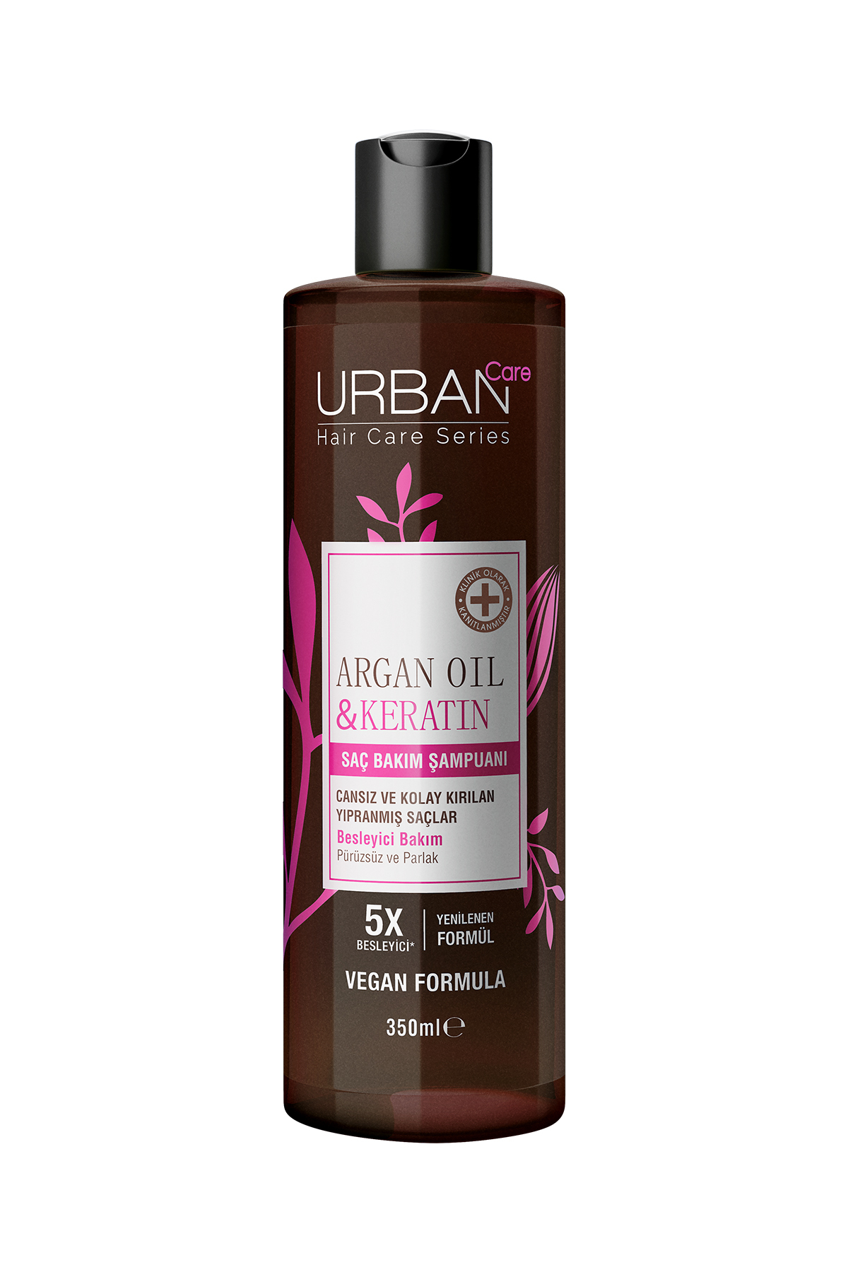 Urban Care Argan Oil & Keratin Besleyici Ve Kırılma Karşıtı Saç Bakım Şampuanı-350 Ml-vegan-